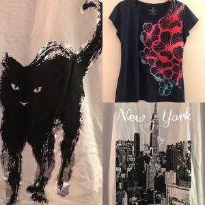 Bundle of 3 NY&C T-shirt’s large